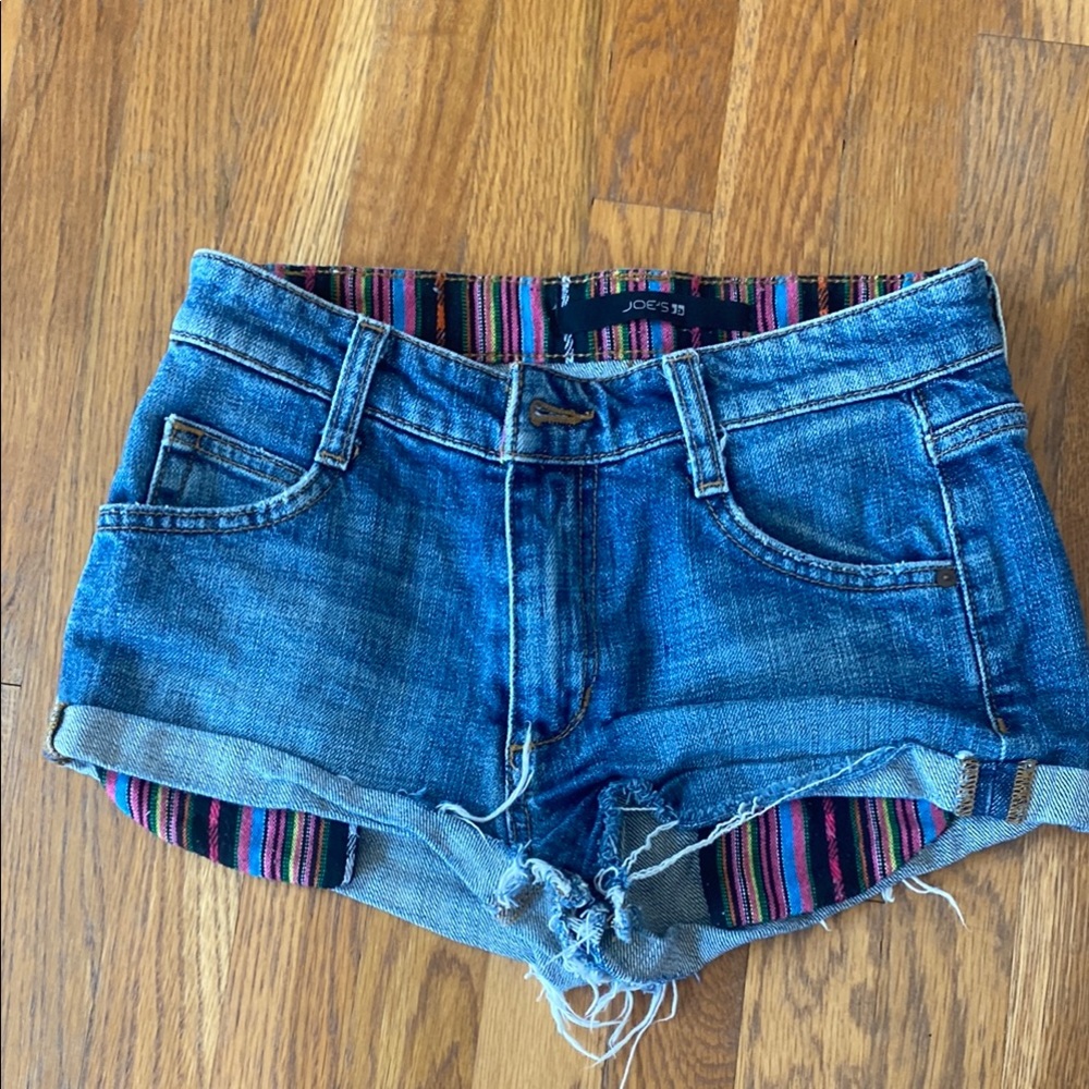 Joe's Jeans Blue Denim Women's short shorts